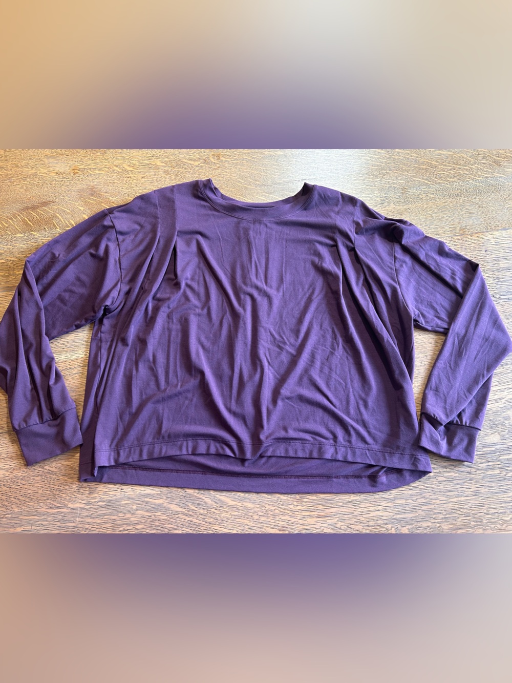 Athleta Women’s Long Sleeve Crop Top – Size Medium